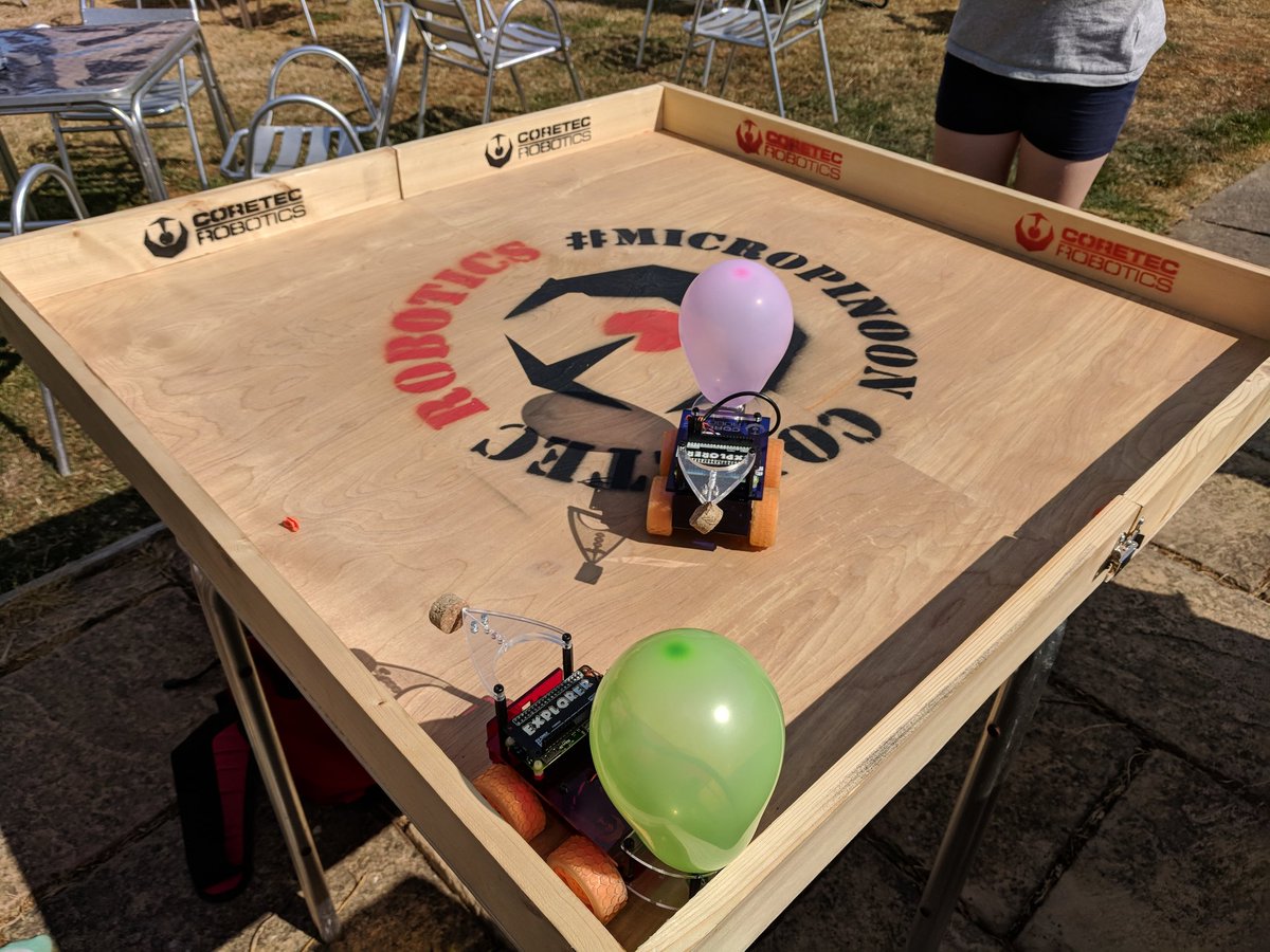 CoretecRobotics's tweet image. #MicroPiNoon is available for weddings bar mitzvahs and barbecues!