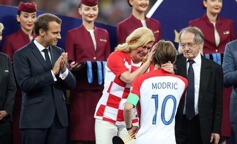 wef's tweet photo. #BestOf: What Croatia’s president taught the world about leadership at the World Cup https://t.co/7xPV4nyN2Z #leadership https://t.co/OVOkJWo3po