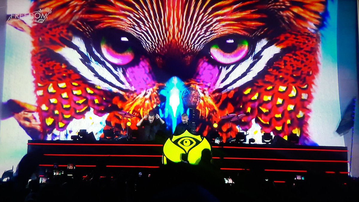 rodrigolinux's tweet photo. #Tomorrowland #Tomorrowland2018 @tomorrowland #StageFreedom #Freedom #Galantis @wearegalantis https://t.co/fkvrhki3fA