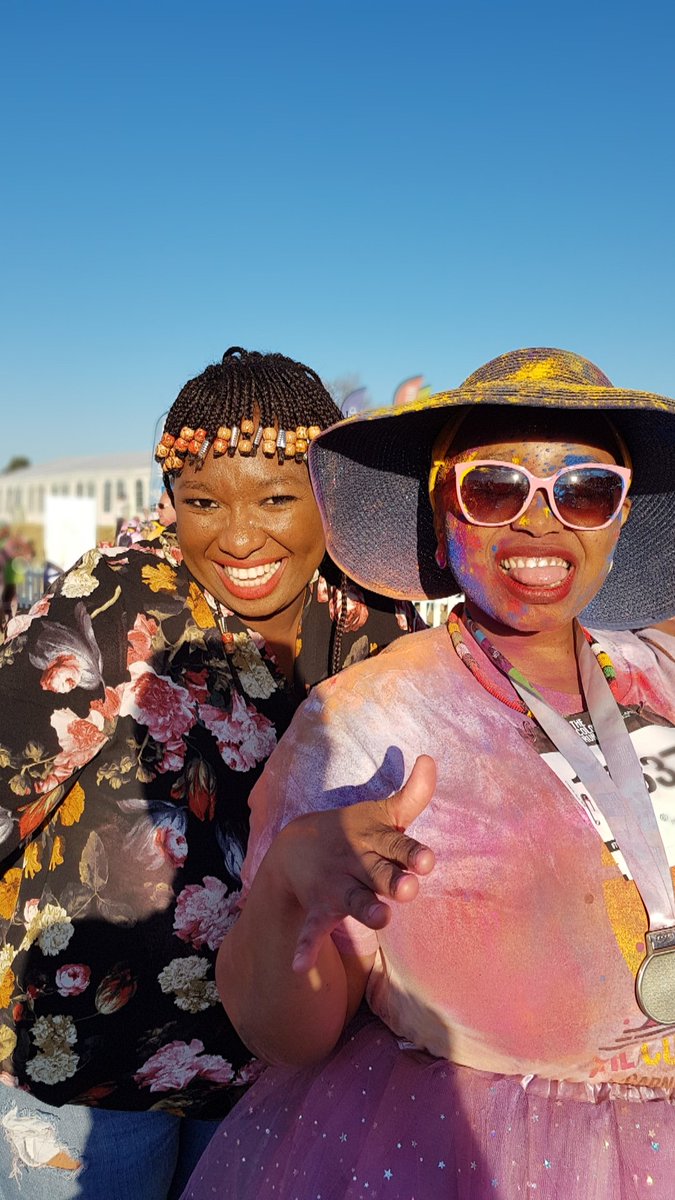 Fudge1018's tweet image. #TheColorRunSA was so much fun!!