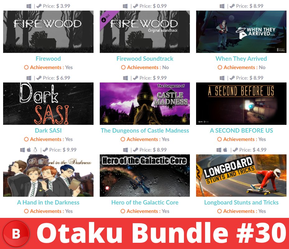 [Share &amp; Support Please] OtakuBundle #Bundle #30 is Here for $1.49 bundles.otakubundle.com #steam #game #indiegame #indiedev #deal