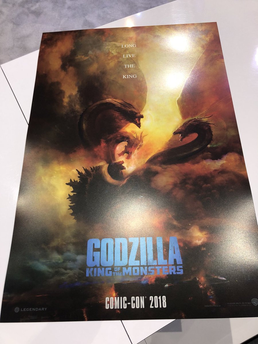 #GodzillaKingOfTheMonsters Comic comic exclusive poster by the insanely talented Christopher Shy @StudioRonin @GodzillaMovie