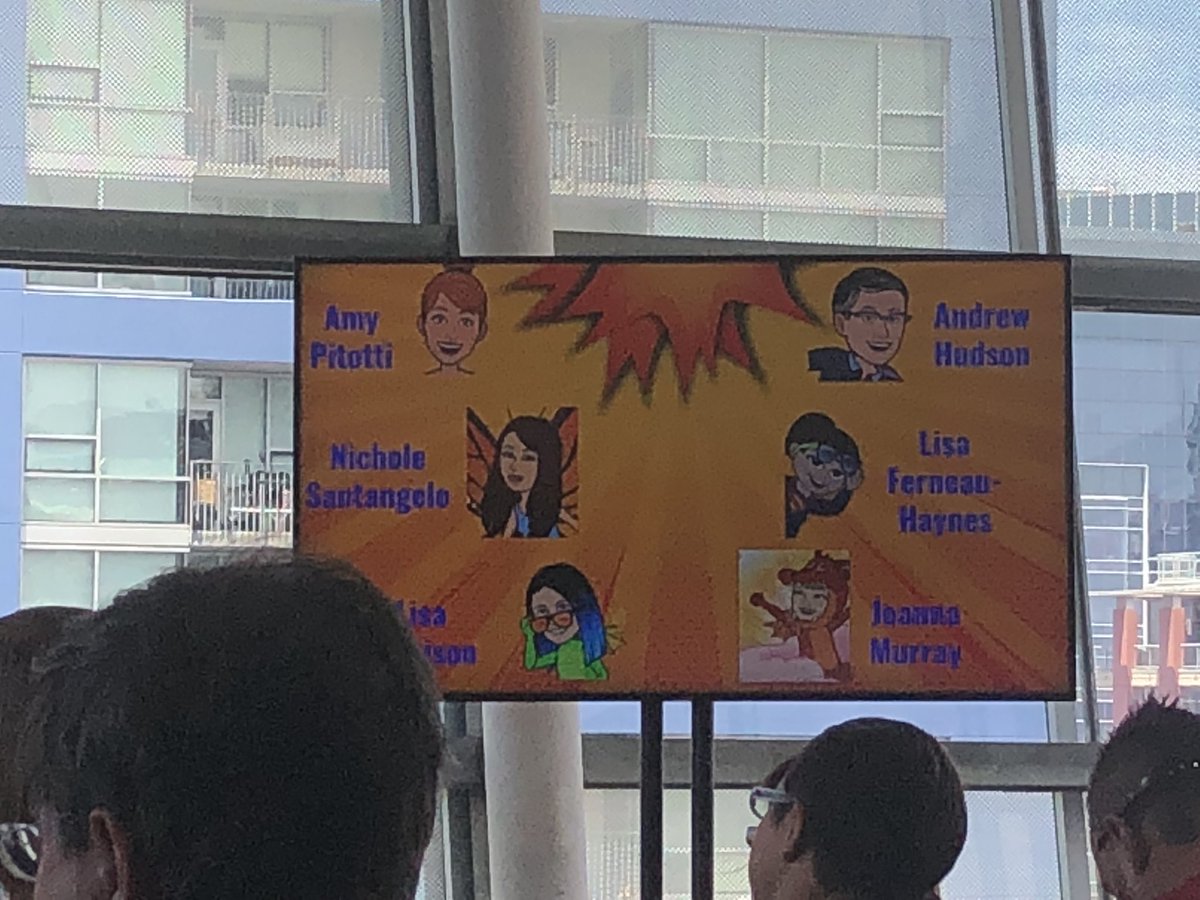 Dinhclass's tweet image. Graphic Novels &amp;amp; Tech #sdccel #SDCC18  #SDCC2018  @SDPublicLibrary