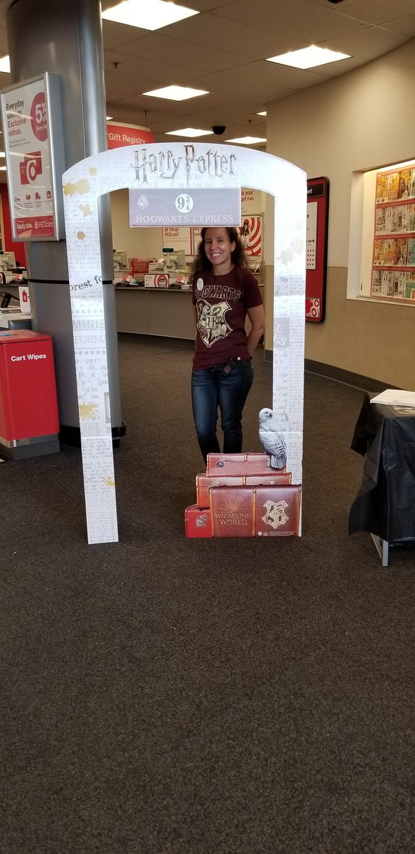 T1132 #HarryPotter event #WandsReady #Target @TGTBarrow @TriciaGueits