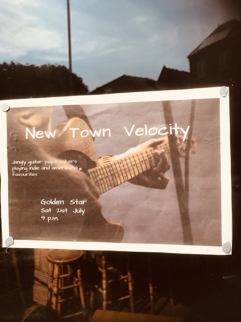 Another Golden Star first New Town Velocity live from 9pm