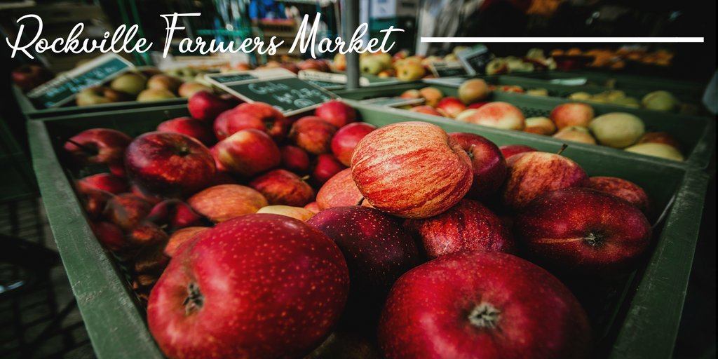 Will you be attending the Rockville Farmers Market tomorrow? bit.ly/2LfyGys 🍎