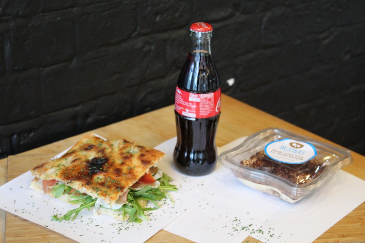 So happy for this Saturday meal. Pizza  Sandwich, Coke and dessert 😋😍

#salad #macaroni #fabriclondon #fabricclub #italyintheuk #italiansintheuk #tinseltown #florincourt #altabalipark #eastlondonmosque