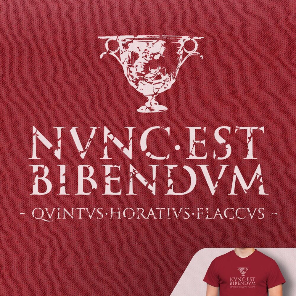 Historytshirts's tweet photo. ¡Salut! 🥂

Ya lo dijo Horacio: "Ahora, bebamos." 🍷

Escoge tu talla y color en el apartado Roma de nuestra Tienda o de nuestra página web ➡ https://t.co/0gOyucbdog

Para ver más diseños ➡ https://t.co/q5X44evEnx https://t.co/Ql5rmLBj0T