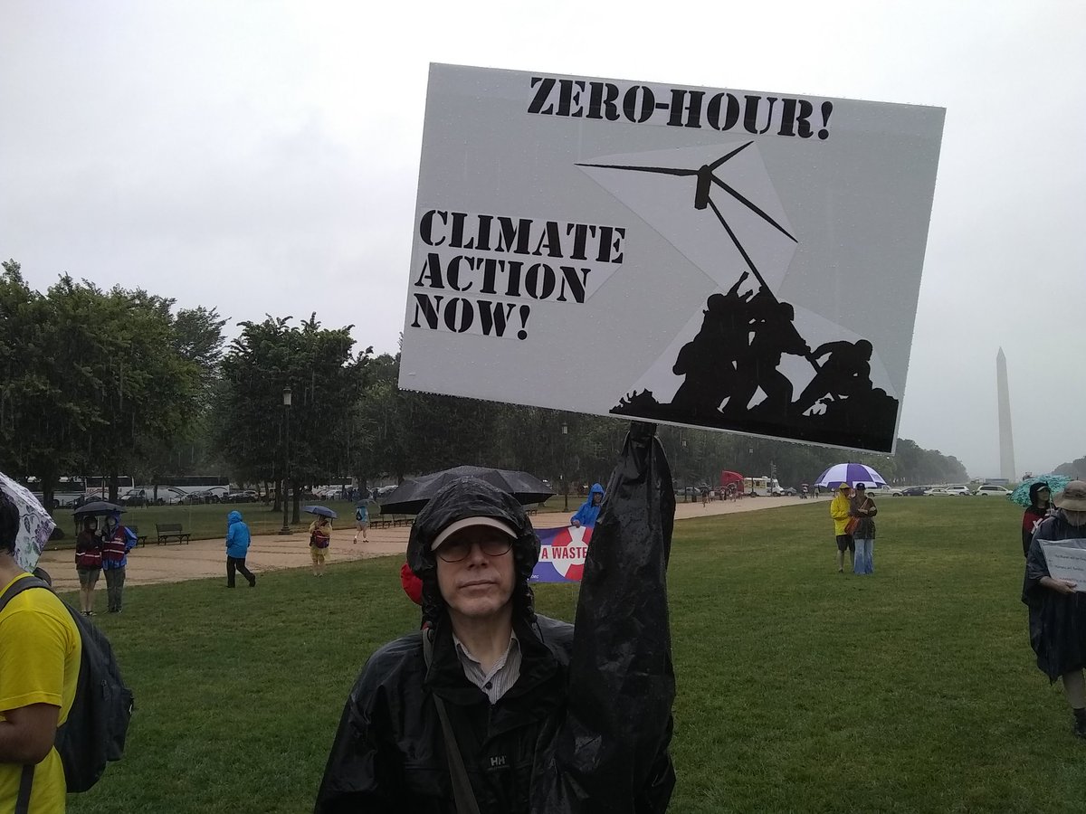 ChrisDudley85's tweet photo. @AltHurricane at #ThisIsZeroHour #YOUTHCLIMATEMARCH 350MoCo https://t.co/RSVdgwvJmm