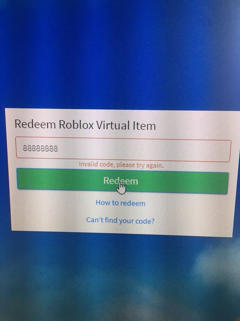 How to Redeem Toy & Virtual Item Codes – Roblox Support