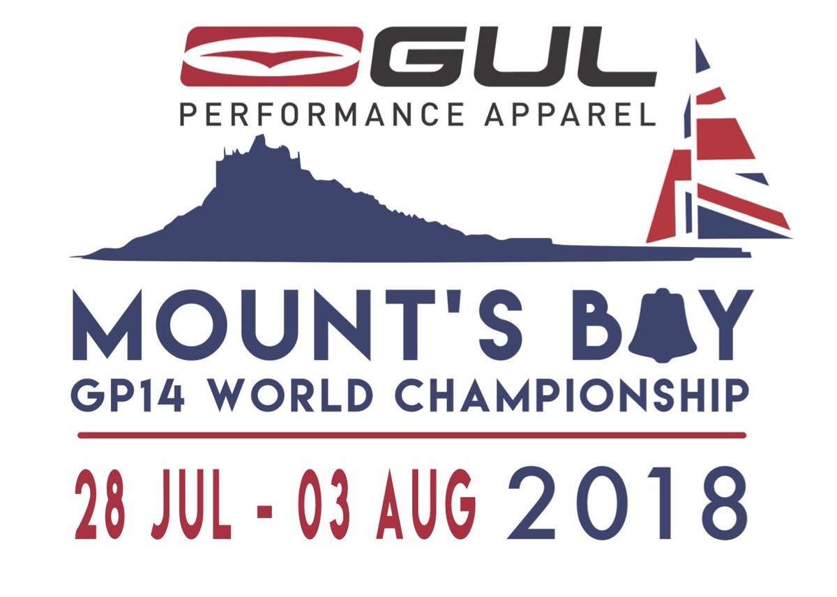 SailingSW's tweet image. The countdown for the 2018 GUL GP14 World Championships is on!! Just 7 days to go...!!!