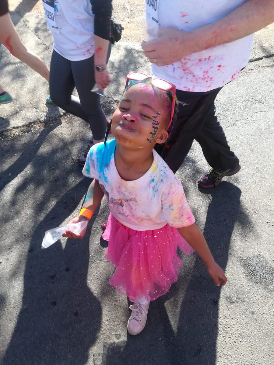 matshepom2's tweet image. #TheColorRunSA