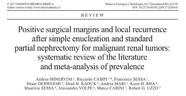 RicBertolo's tweet photo. Such a great job every time I read it and use it as a reference!
Supporting the adoption of minimal-margin #partialnephrectomy.
• non-inferiority in #positivemargin
• non-inferiority in #recurrence
Free article here👉🏻https://t.co/bb41nMTgeW https://t.co/lD6vfajbf6