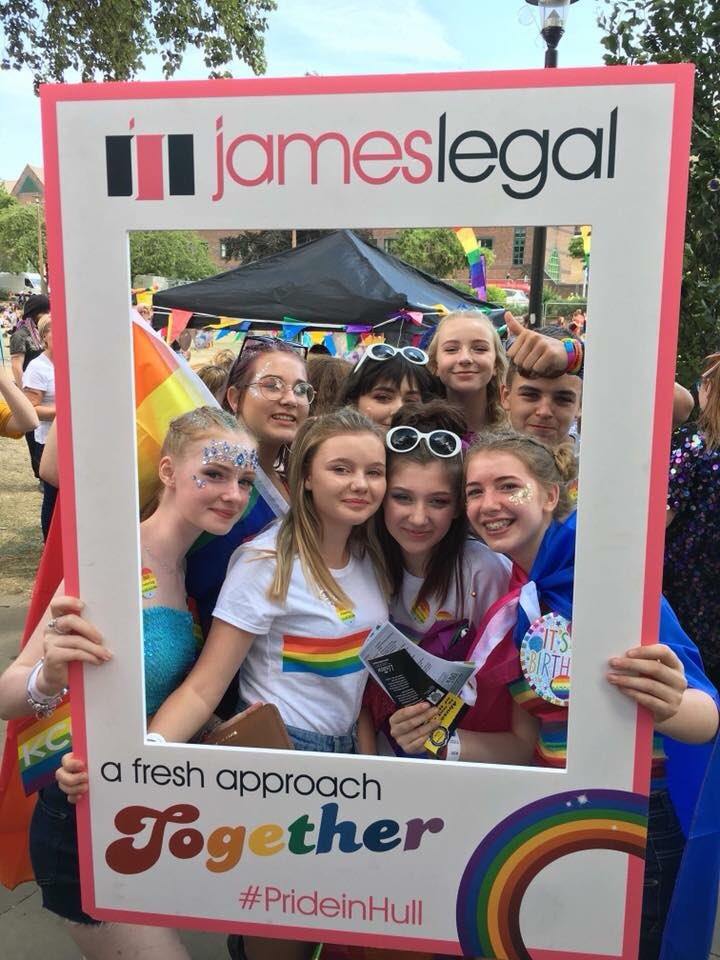 JamesLegalLaw's tweet photo. We took some fabulous photos at @prideinhull today, check out our Facebook page to see them all and don’t forget to tag yourselves and your friends!❤️🧡💛💚💙💜 #HullPride #PrideInHull #Pride2018 🌈🏳️‍🌈 https://t.co/mBuCbtL85l