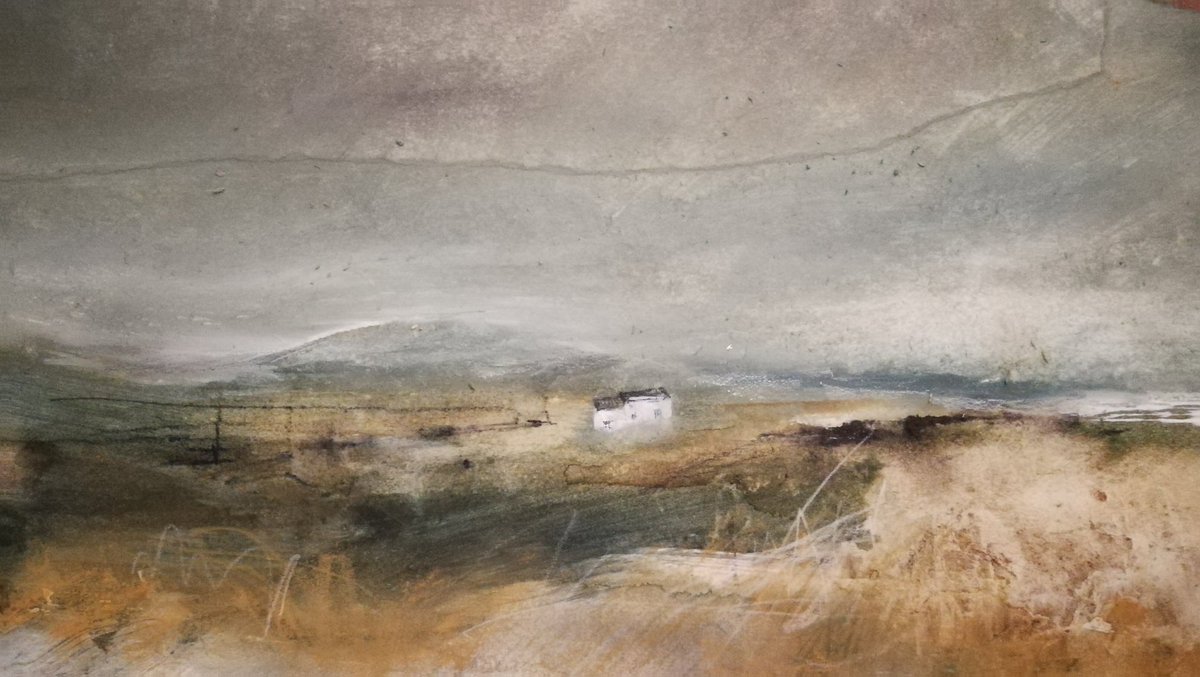 SarahjevsEvans's tweet photo. Slieve Donnard - acrylic painting #slievedonnard, #northernireland https://t.co/FxhkgH0N7b