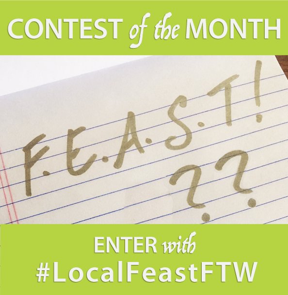Local_Feast's tweet photo. FEAST! contest‼️
Make a FEAST! acronym—win a local foods tee!👀
Enter w/#LocalFeastFTW!
The winning acronym will highlight FEAST's commitment to growing a sustainable local and regional food system that encourages innovation. @smifound @RtCountryside #localfood #localfeast https://t.co/XUEtgOGoe9