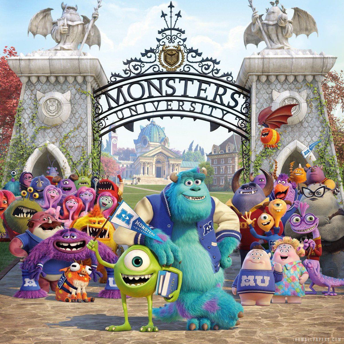 Ariel 可愛い壁紙見つけたん モンスターズインク Monstersuniversity