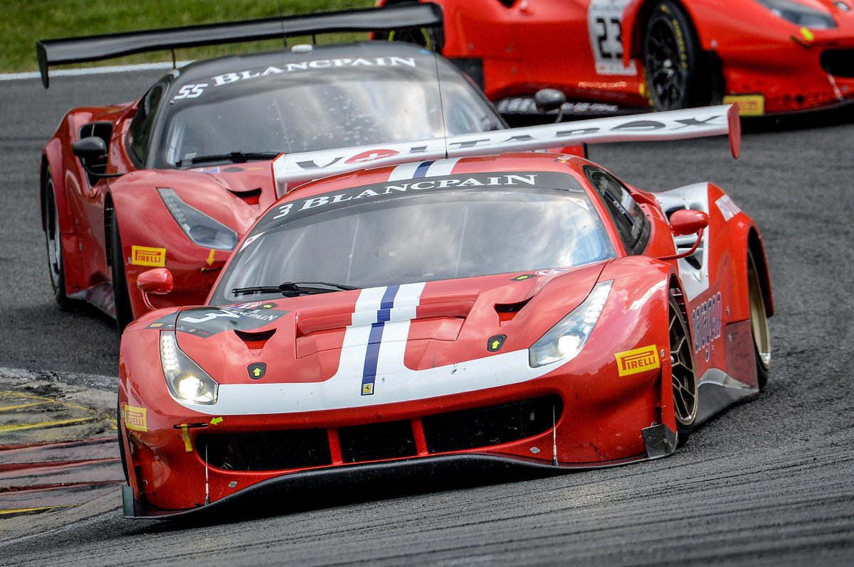 FerrariRaces's tweet image. .@GTSportsclub Unstoppable Klaus-Dieter #Frers! The #ArtegaRennsport #Ferrari #488GT3 driver dominates the #IronCup class @circuitspa! Good P2 and P3 overall for @AFCorse with #Cordoni and @1MANIACpvg! #Fit4GT @pirellisport