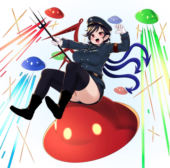 お題箱から軍装な星のキャラでぬえ 