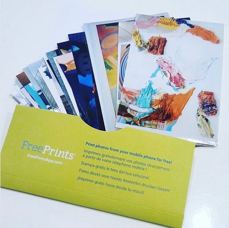 Sunny Sundays spent journaling and scrapbooking 💚 That's one way to use your FreePrints!