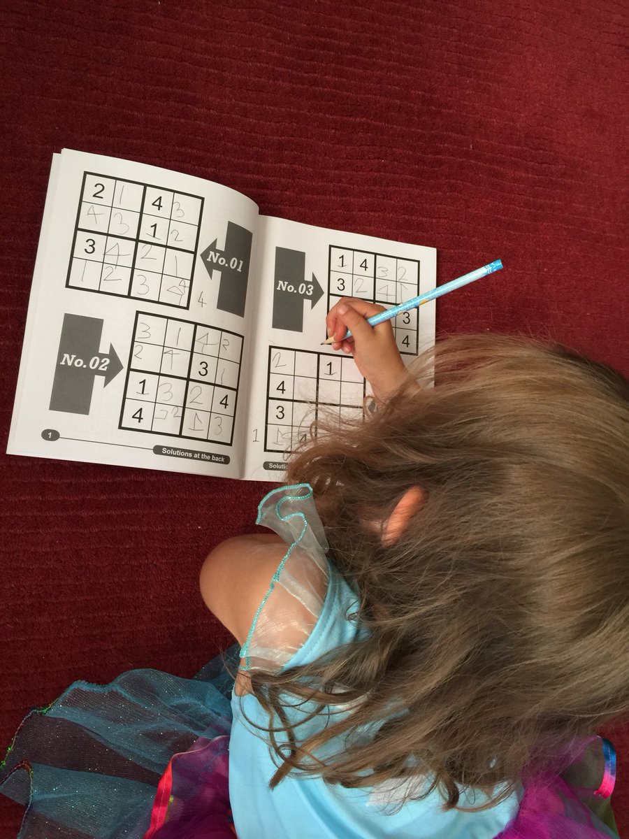 haiku_dad's tweet photo. Loving sudoku
at the age of four. Follows
in Grandma’s footsteps!

#Sudoku #Puzzletastic #logic #DadLife #haiku https://t.co/dzKH5qRVrl