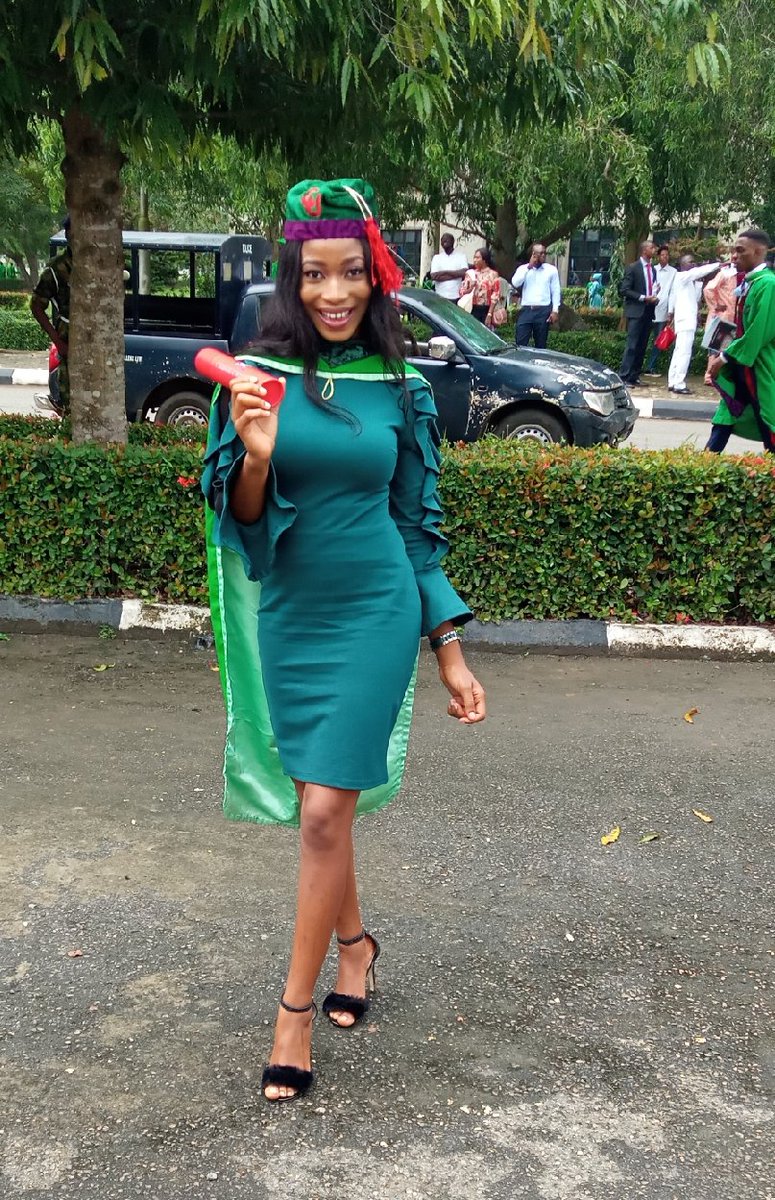 Crisha_xo's tweet photo. B. Eng, Information and communication engineering in the bag... All by the grace of God 
#issagraduate #covenantuniversity  #eagle #13thset #engineer https://t.co/NHKRoAANl4