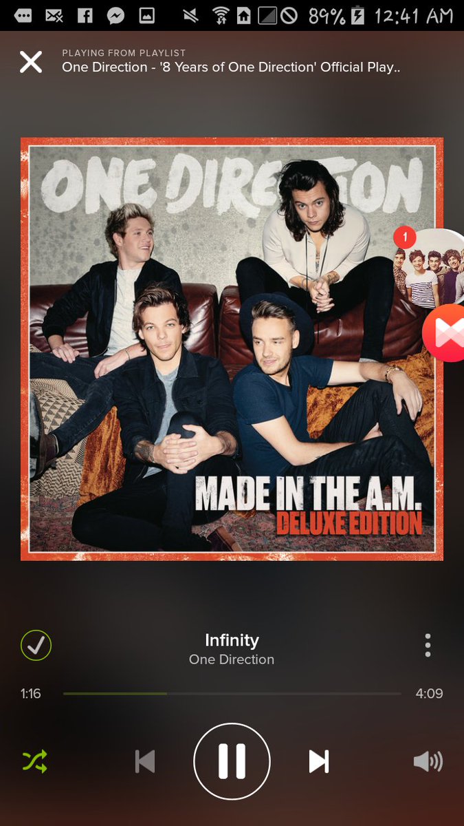 JaznaeC's tweet image. @onedirection I been wondering why this song Doesnt have a mv. But  i do really love this song #InfinityMv  #8YearsOfOneDirection  I wish i could live enternity so i can be a Directioner  forever