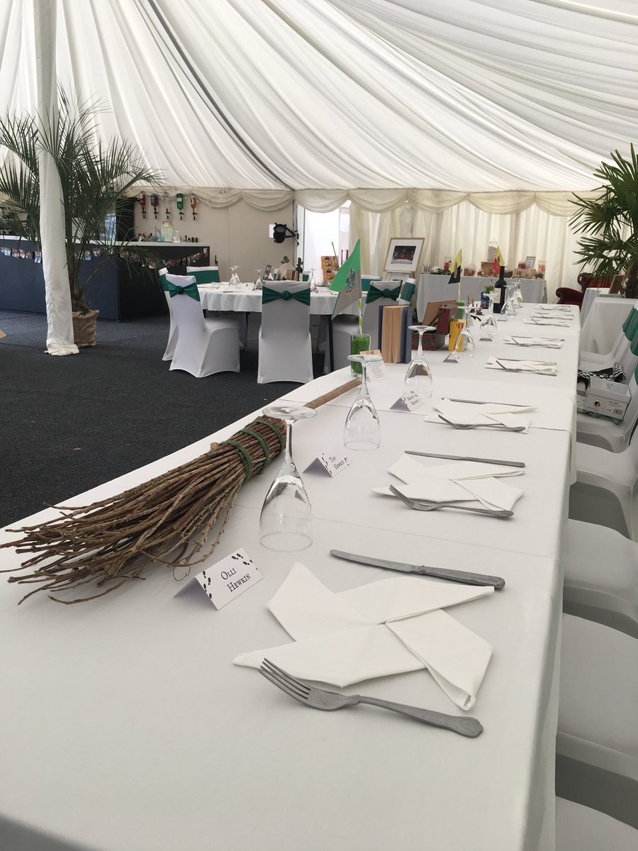 Harry Potter and Star Wars themed wedding today