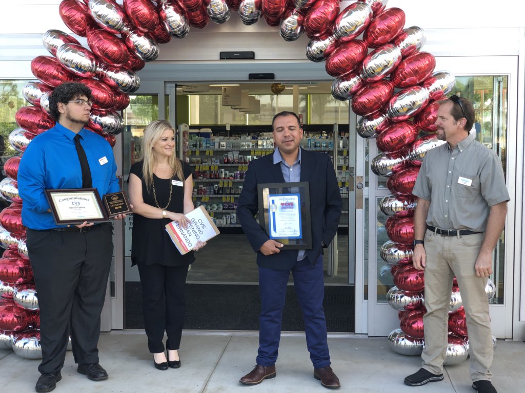 AngelaGAdler's tweet photo. CVS 10807 Official Grand Opening Ribbon Cutting Ceremony #CVS #GrandOpening #CityofSanFernando #ShopCVS https://t.co/HMEOgTK3vO