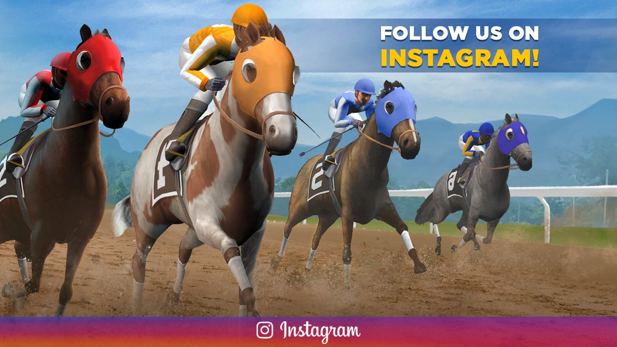 HRM_2019's tweet photo. Are YOU following us yet? If not, what are you waiting for?! Click the link below to drop us a follow and join our Instagram community!

IG: https://t.co/StGzXY7bsu

#HorseRacingManager2018 #TiltingPoint #mobilegames #horseracing #instagram https://t.co/KE4ZwOefas