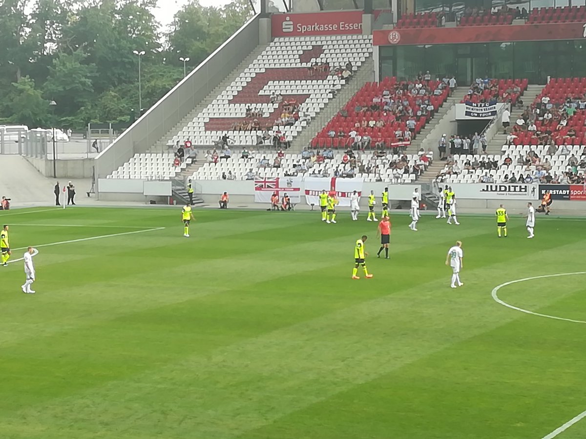 chrisd_schuster's tweet photo. Great to see a #Yorkshire team here in #Essen at the #InterwettenCup #football tournament hosted by @rot_weiss_essen in prep for the coming season. @htafcdotcom unfortunately did not make the final, though. https://t.co/PQifcYmU6k