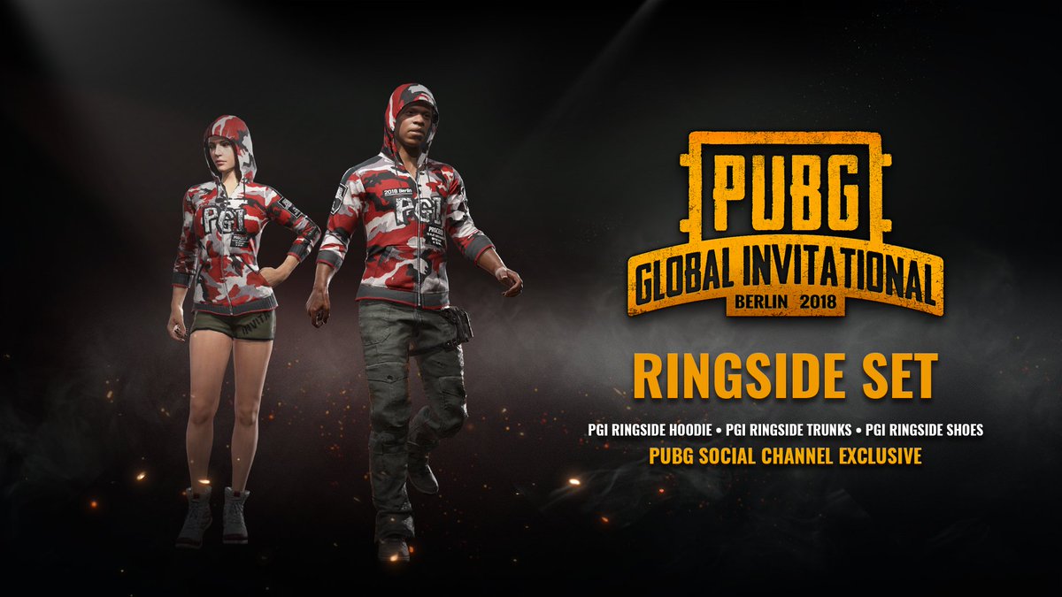 snowbird_tv's tweet photo. 🤛GIVEAWAY🤜 Thanks @PUBG for the RINGSIDE SET's ! I will be giving away 4 codes ! All you have to do is
1: Follow
2: Retweet

The winners will be annonced in 48h https://t.co/XVdV5Bo49a