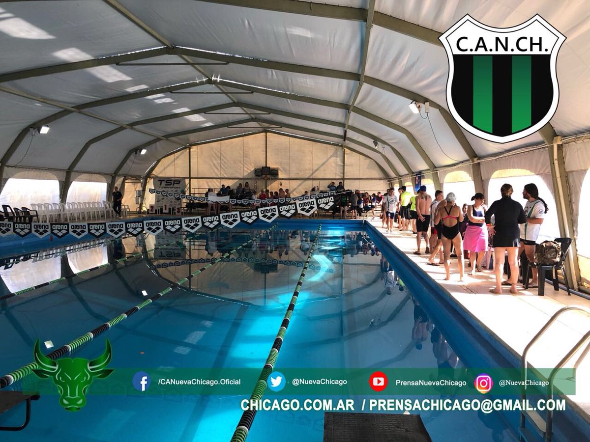NuevaChicago's tweet photo. #Natacion #PostaAmericana #107Aniversario 🏊🏽♂️🏊🏼♀️
Durante toda la tarde estarán compitiendo más de 40 equipos, jornada Histórica en la Natación de Nueva Chicago.
Los invitamos a todos a conocer esta hermosa actividad, la entrada es libre y gratuita.
#VamosChicago https://t.co/Ph2Ux6Z5QS