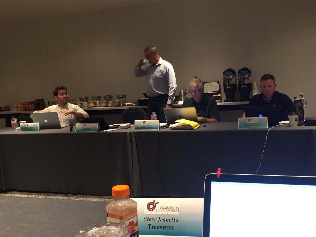 CommDevSoc's tweet photo. #CDS #COMMDEV18 BOARD MEETING #DETROIT https://t.co/sqcyZOlcBl