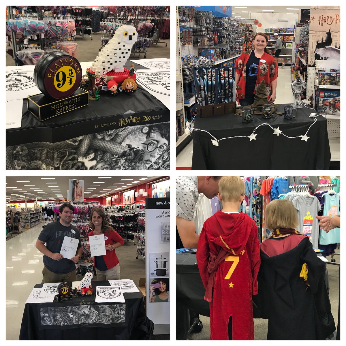 tepelfromtarget's tweet photo. #T2567 Target team and guests celebrating 20 year anniversary of Harry Potter! #harrypotter #target https://t.co/w8djVgG5EM