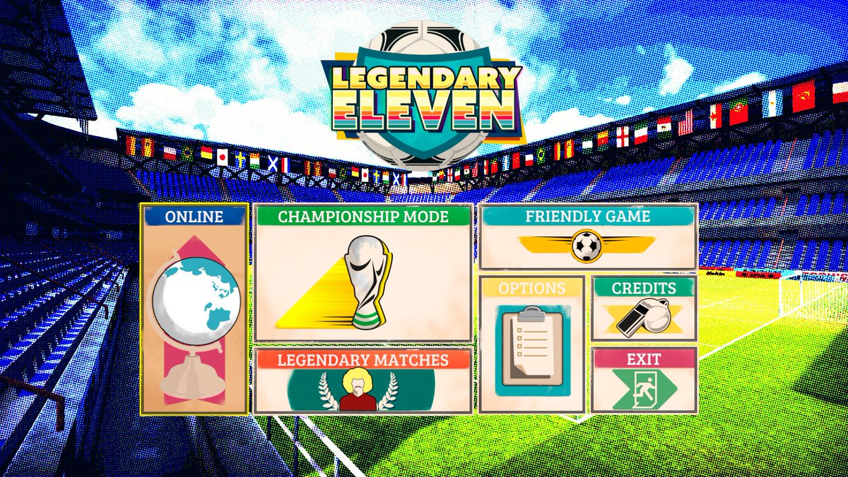 Legendary11Game's tweet photo. Online Multiplayer for #legendaryeleven is OUT! Check it out in the [BETA] branch in #steam. https://t.co/DYa3Ib0fEh #indiegame #indiedev #screenshotsaturday https://t.co/PZBWb0aXK9