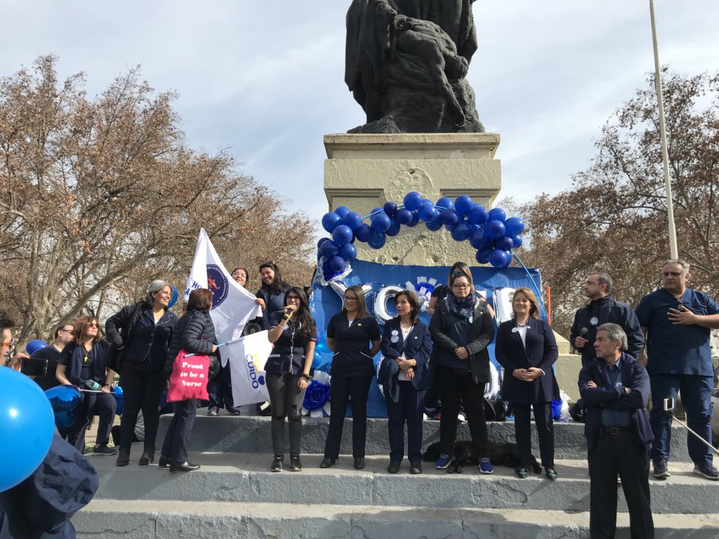 colegioenfermer's tweet photo. Presidentas de las organizaciones de enfermeras  y enfermeros agradecen públicamente a los más de cinco mil participantes de la marcha y advierten que de no cumplirse la ley se avanzará a la paralización nacional ! https://t.co/GG8M9uFcu8