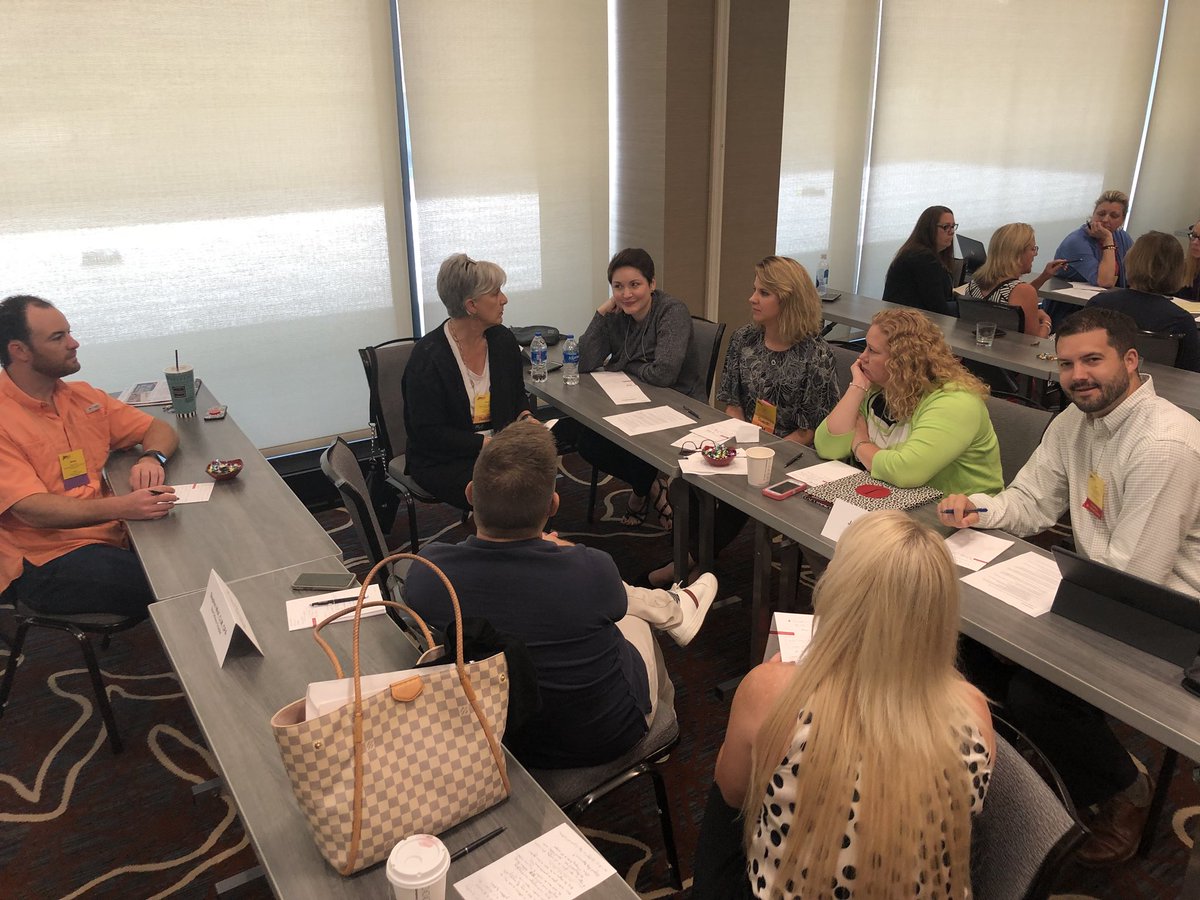 OKCityALA's tweet photo. Design Lab time!! We are tackling membership engagement! What do our members want and how can we get it to them? When members find value in their membership, they will naturally be more engaged! #ALACLI18 https://t.co/XKUw7sF0PF