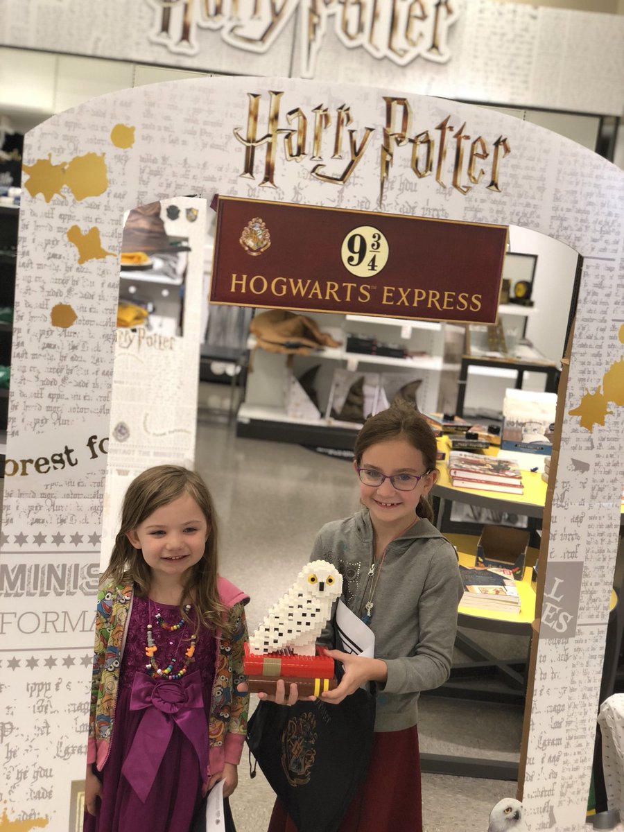 ChristianB_TGT's tweet photo. It’s smiles and experiences like this that makes Target, Target. 🎯York West helping our guests find joy in their everyday lives with Harry Potter! #HarryPotter20 #WorkSomewhereYouLove @finkenbinderTGT https://t.co/vec07K44uM