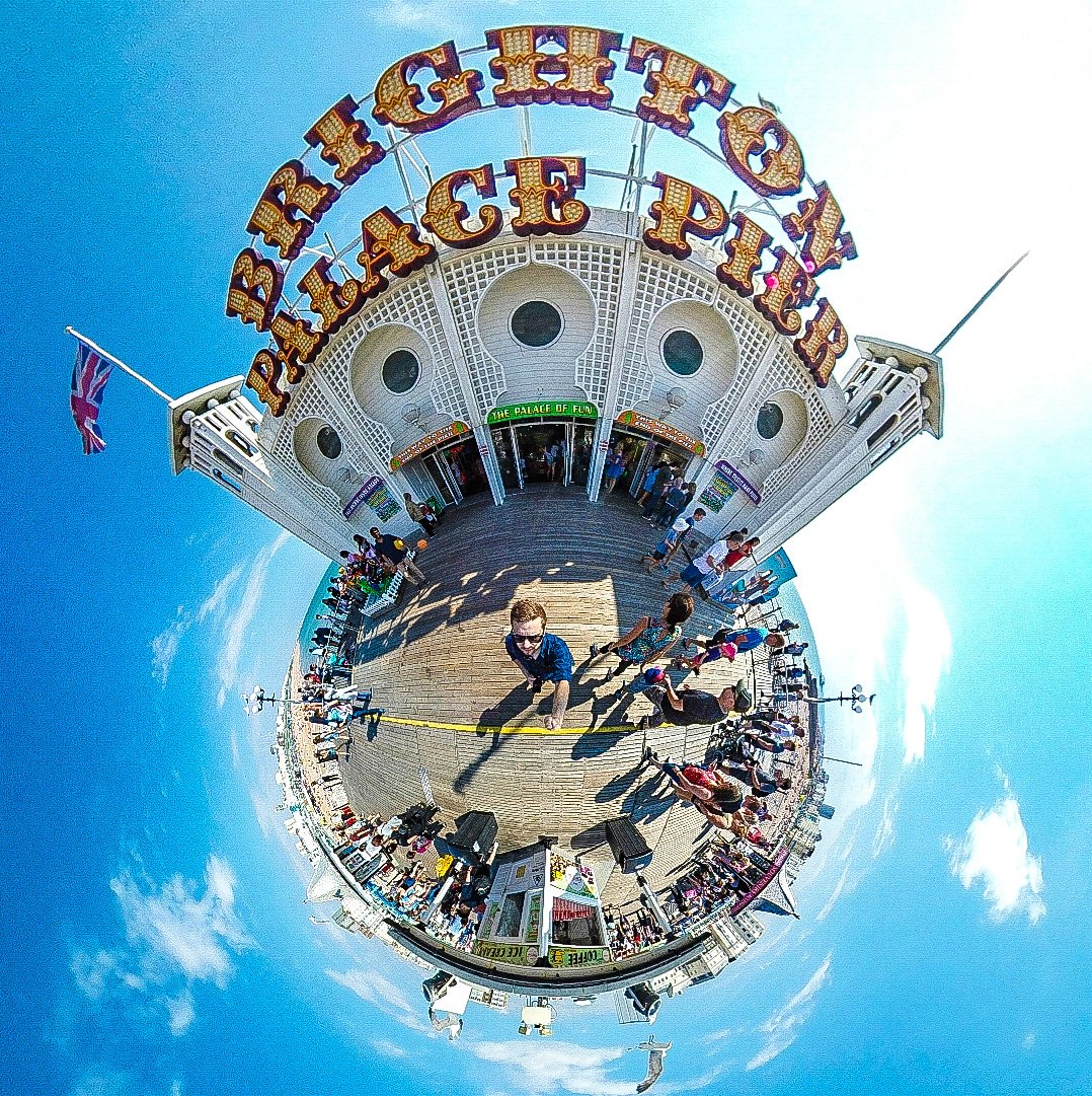 Hello Brighton 

#tinyplanet #Brighton #360photography #BrightonPier