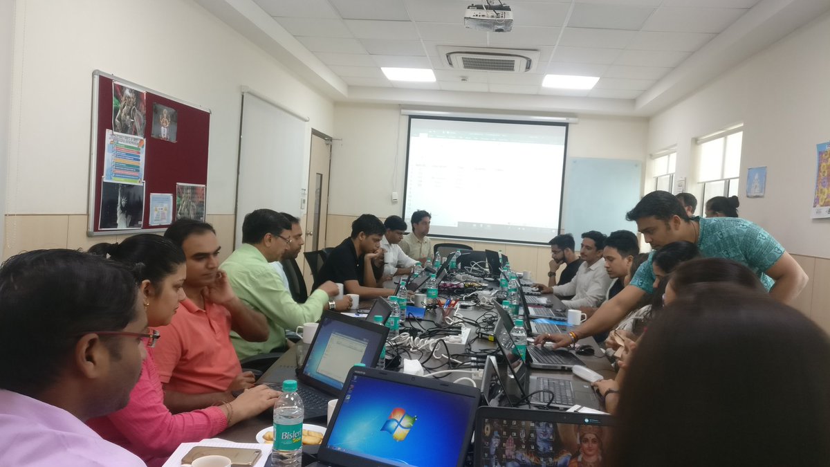 BindraPrerna's tweet photo. "If learning is an act of exploration, then technology equips the explorer for the journey of a lifetime."
A wonderful  #msexcel workshop by Mrs.#madhubahl @uflexholodiv.
@BeingHR
@CChattaraj @shweta3172 @prashantneel1 @ShreyaTomar24 https://t.co/pTfPFTRPjE