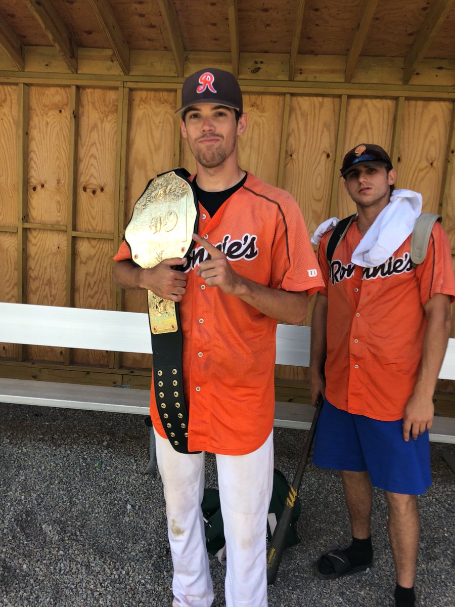 ronnies_rex's tweet photo. Ronnie defeats Auburn 7-3 to take game 1. @RBowen44 wins the belt with a CG win. Nick Yanco 2-2 with 2 doubles and 2 rbis. #DasRonnie #JulyTeam @tgsports https://t.co/dLAsmBFdYS