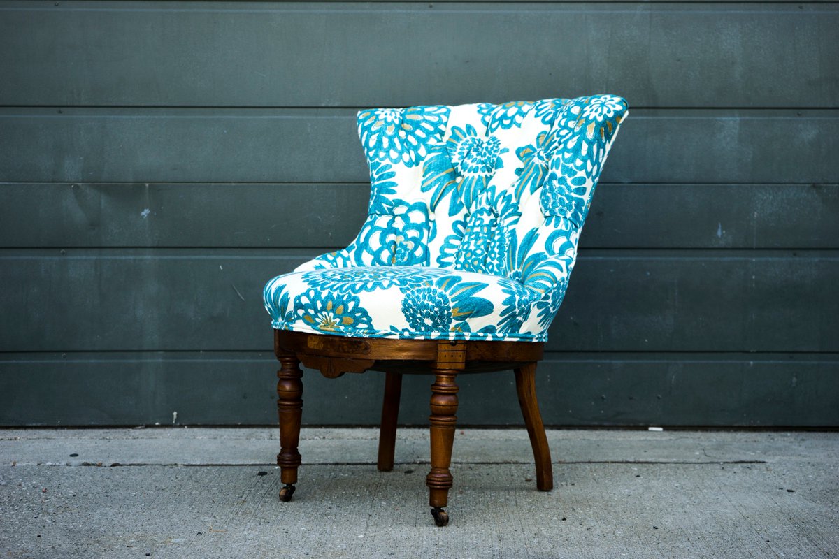 VntgHome's tweet photo. We've got the blues (in the best way 💙) Get inspired by some of our latest upcycle pieces. https://t.co/WGPjOUDhSN