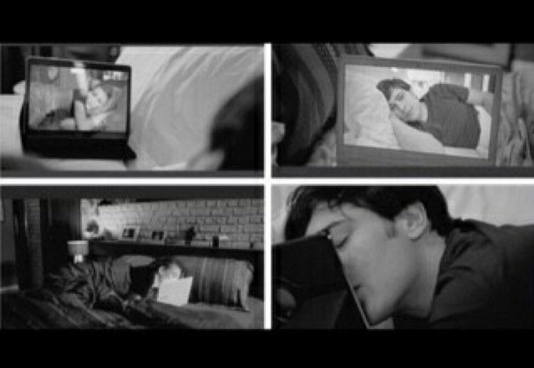 _  لله لو :
_ فيني ابُوس نبرت صوتك , لحظة نعاسك.