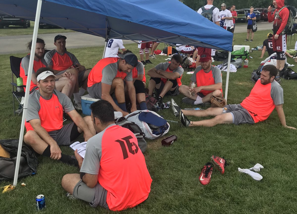 Its been a legendary run for the ages. OGs lose in quarters to Surly (Wisconsin coolbros), 15-5. 

We top 8!

#BreeziestOfTheBreezy
#WishYouWereHere
⚙️⚙️⚙️