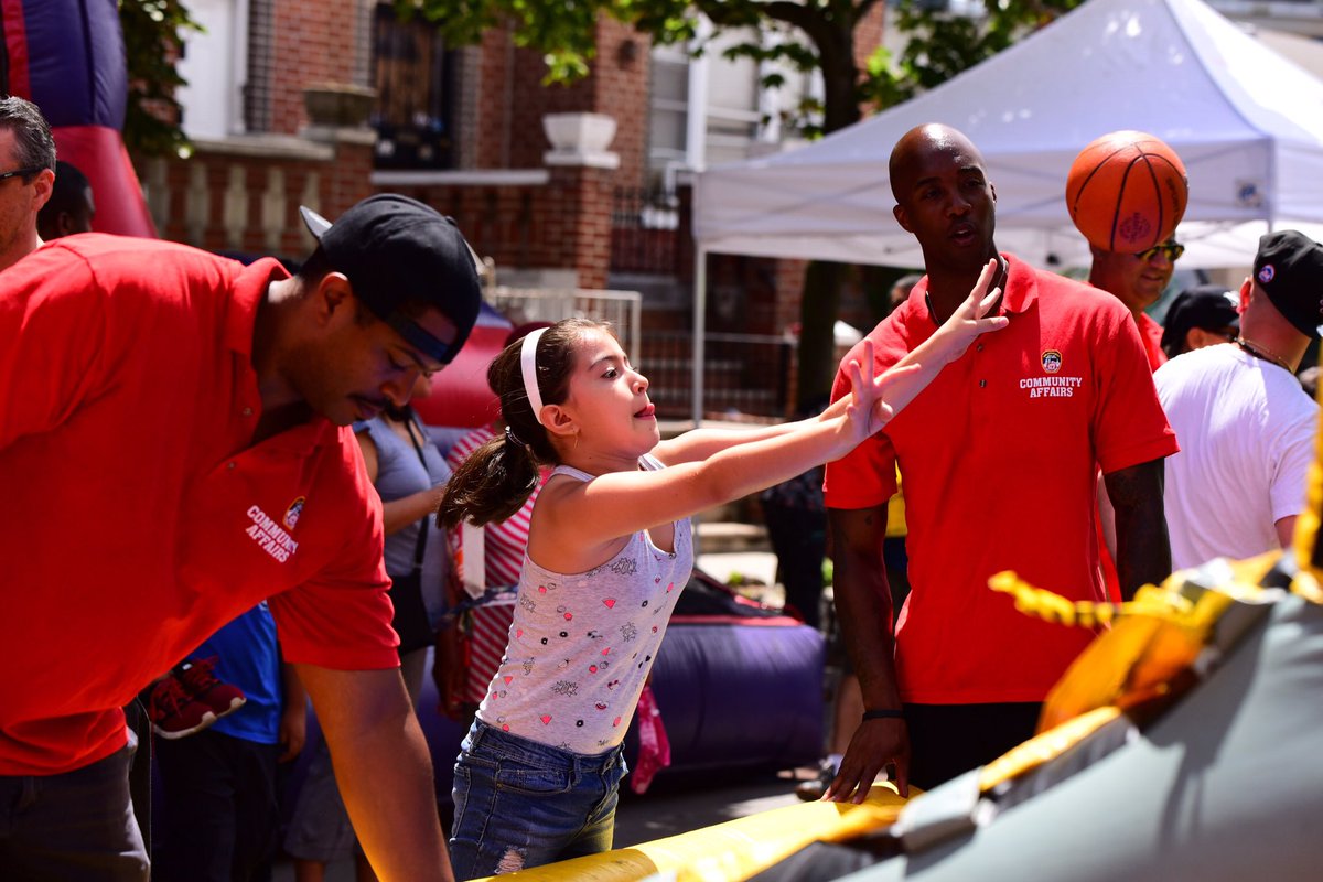 FDNY's tweet photo. Only 2 hours left to go at today’s #FDNY Block Party! Join us at #Engine307 and #Ladder154 at 81-17 Northern Boulevard #Queens until 4 pm https://t.co/ttV5d83cY6