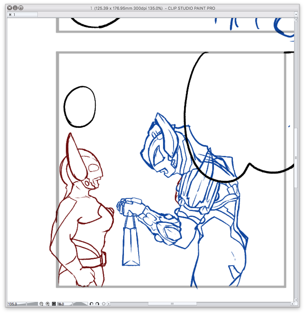 マグニフィセントと並べて描くとウルトラの父シンプルすぎてびっくりするよね 