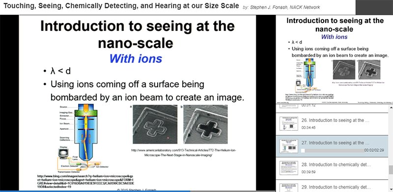 nanohub on twitter online presentation touching seeing