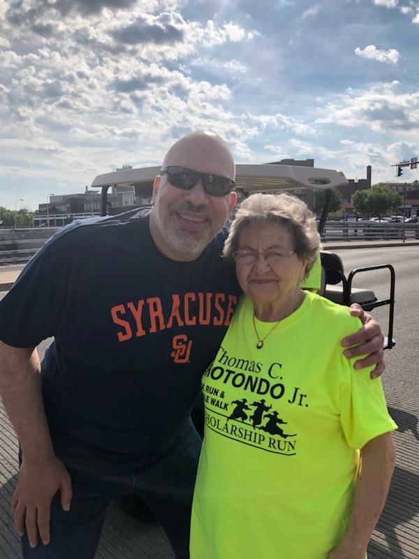 DiPasqualeForNY's tweet photo. Honored to be here with Ann Marie Rotondo and to have participated in the Rotondo Scholarship Run in Lockport today. Tom Rotondo was a true leader for Lockport, one I will forever remember and respect. Great day! https://t.co/jVSPJSzDP3