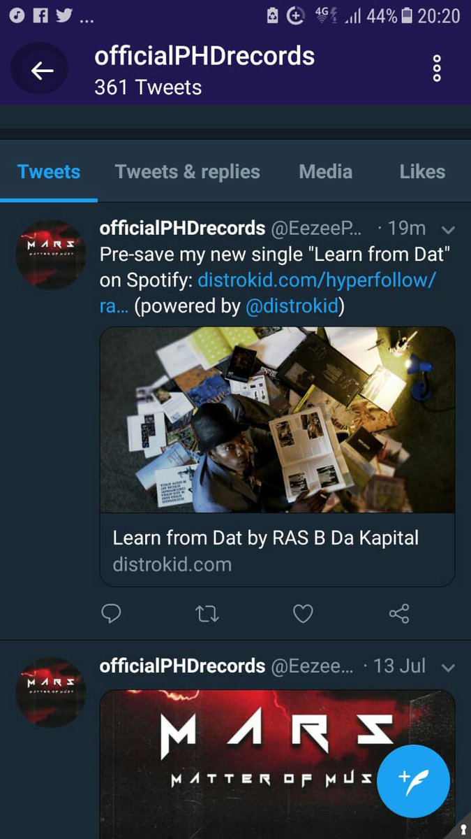 RasB_89's tweet photo. #TDOA The Album

NEW DANCEHALL SINGLE ABOUT TO DROP💣💥💣💥💣💥💣💥💣💥💣💥💣💥💣
All links will be posted soon.
#LearnFromDat
#RasB
#PHDrecords
#051Dancehall https://t.co/g3IOzS3A9X